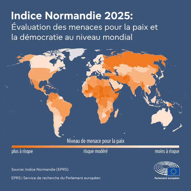 Mapping threats to peace and democracy worldwide: Normandy Index